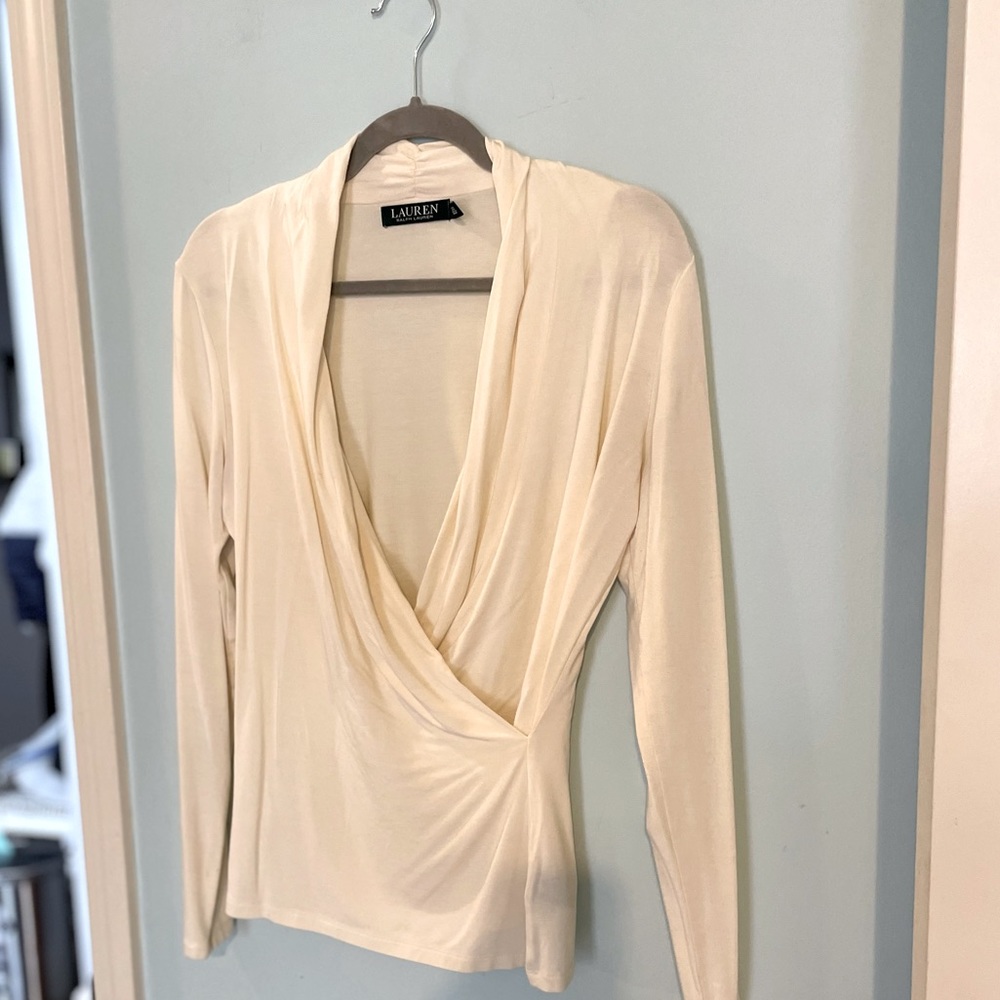 Ralph Lauren, green label, small long sleeve shirt. Worn once!